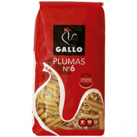 PASTAS GALLO MACARRON PLUMA-6 250 G