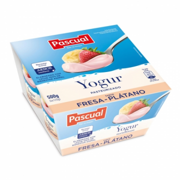 YOGUR SABOR FRESA/PLATANO...