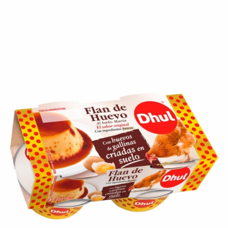 FLAN HUEVO DHUL GRANDE 110 GR. P/4U