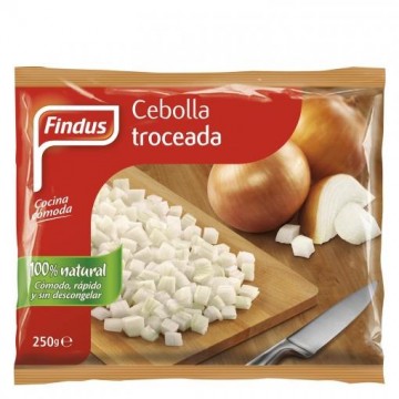 CEBOLLA TROCEADA FINDUS 250 G.