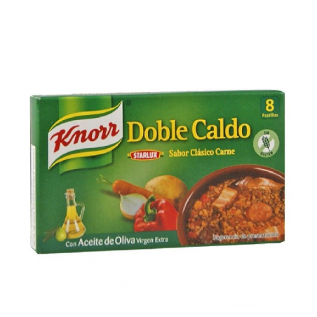 CALDO CARNE KNORR 8 PASTILLAS