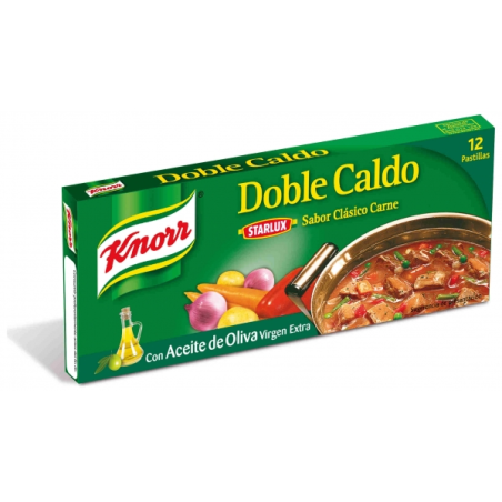 CALDO KNORR CARNE 12PAST. 160GR