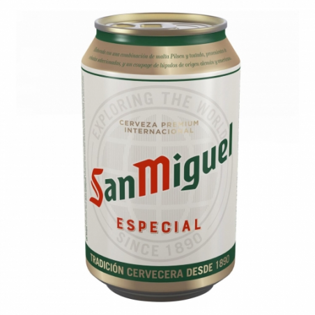 CERVEZA SAN MIGUEL LATA 33 CL.