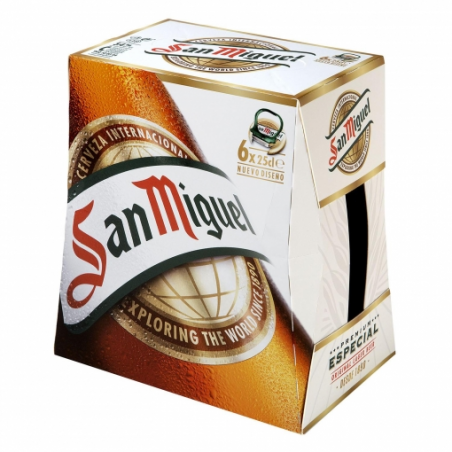 CERVEZA SAN MIGUEL 250 CC.P/6 U.