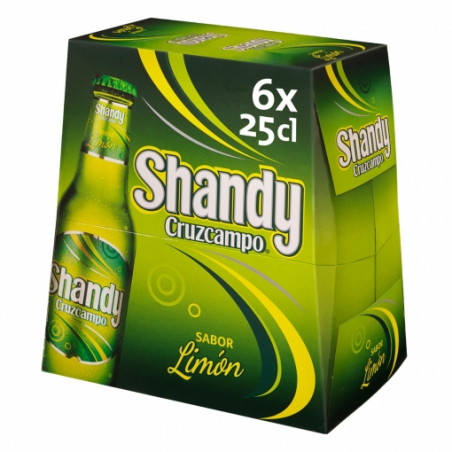 CERVEZA SHANDY 250 C.C. P/6 U.(*)