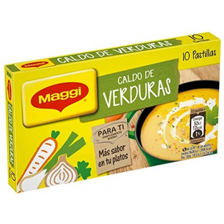 CALDO VERDURAS MAGGI 8 PASTILLAS