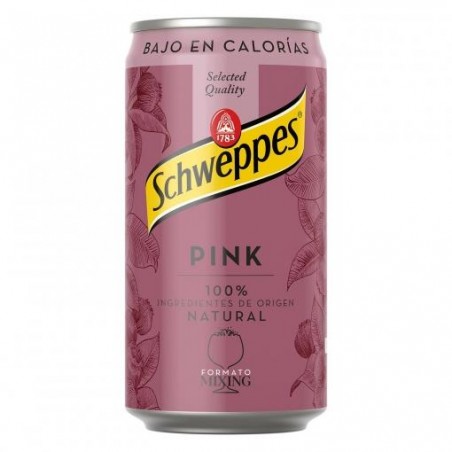 TONICA SCHWEPPES PINK LATA 25 CL